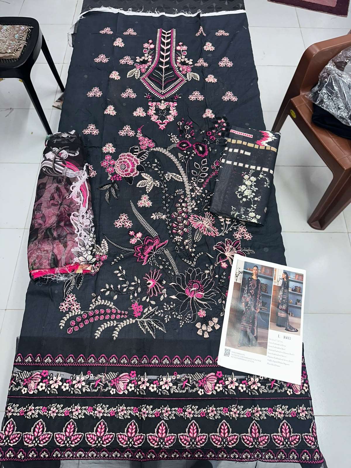 MASHAAL LUXURY LAWN VOL - 16 OPEN PICS BY RAMSHA